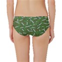 Pepe the Frog Face pattern Green Kekistan meme Classic Bikini Bottoms View2