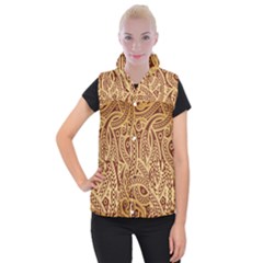 Fine Pattern Women s Button Up Vest by Sobalvarro