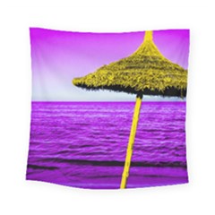 Pop Art Beach Umbrella Square Tapestry (small) by essentialimage