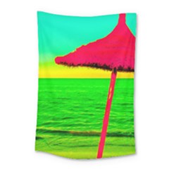 Pop Art Beach Umbrella Small Tapestry by essentialimage
