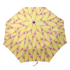 Yellow Pink Folding Umbrellas by HermanTelo