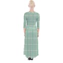 Background Digital Texture Quarter Sleeve Wrap Maxi Dress View2