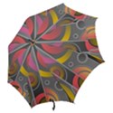 Abstract Colorful Background Grey Hook Handle Umbrellas (Medium) View2