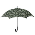 Flowers Pattern Spring Nature Hook Handle Umbrellas (Medium) View3