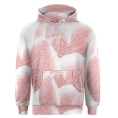 Tulip Red White Pencil Drawing Men s Pullover Hoodie by picsaspassion