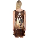 Little Dark Fairy In The Night Sleeveless Satin Nightdress View2