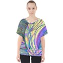 Happpy (4) V-Neck Dolman Drape Top View1