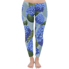 Hydrangea  Classic Winter Leggings by Sobalvarro