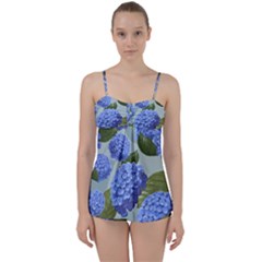 Hydrangea  Babydoll Tankini Set by Sobalvarro