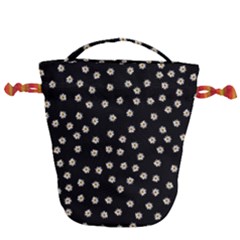 Pattern Marguerites Drawstring Bucket Bag by kcreatif