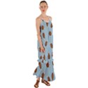 Turkey Leg Pattern - Thanksgiving Cami Maxi Ruffle Chiffon Dress View1