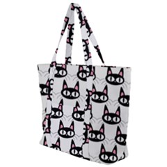 4238 Zip Up Canvas Bag by Valentinaart