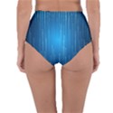 Abstract Rain Space Reversible High-Waist Bikini Bottoms View4