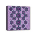 A Gift With Flowers Stars And Bubble Wrap Mini Canvas 4  x 4  (Stretched) View1
