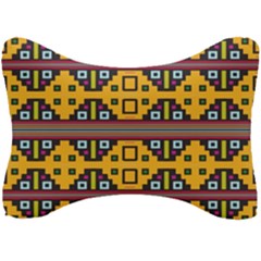 Squares                                                Seat Head Rest Cushion by LalyLauraFLM