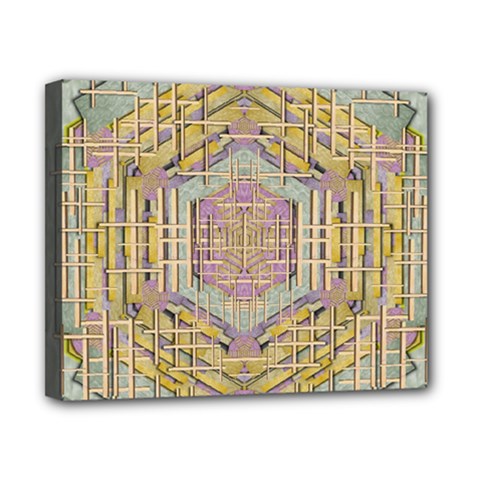 Temple Of Wood With A Touch Of Japan Canvas 10  X 8  (stretched) by pepitasart