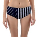 Architecture Building Pattern Reversible Mid-Waist Bikini Bottoms View1