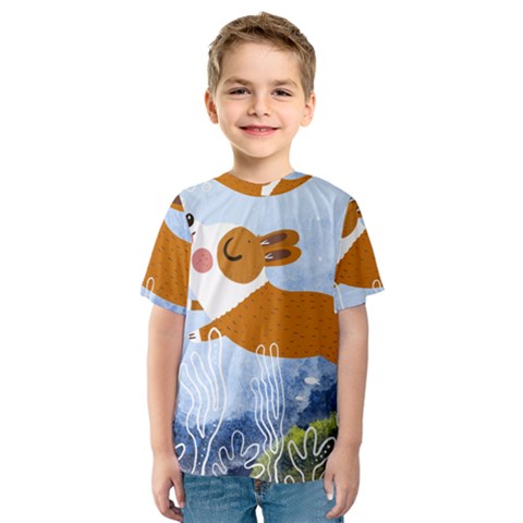 Underwaterdog Kids  Sport Mesh Tee by Mjdaluz