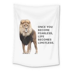 Lion Limitless Medium Tapestry by myuique