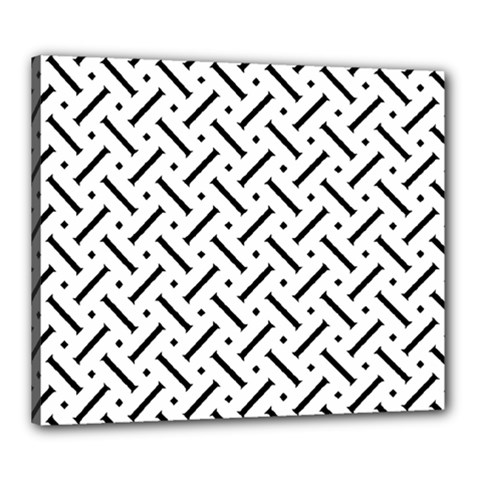 Design Repeating Seamless Pattern Geometric Shapes Scrapbooking Canvas 24  X 20  (stretched) by Vaneshart