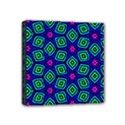 Seamless Pattern Pattern Purple Stars Mini Canvas 4  x 4  (Stretched) View1