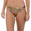 Thanksgiving Pattern Band Bikini Bottom View1