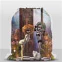 Cute Dark Fairys With Cat Drawstring Bag (Small) View1
