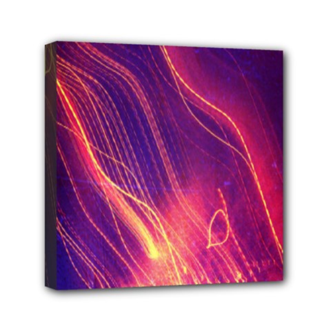 Abstrait Lumière Mini Canvas 6  X 6  (stretched) by kcreatif
