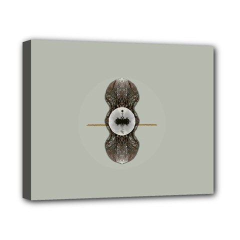 One Island Two Horizons For One Woman Canvas 10  X 8  (stretched) by pepitasart