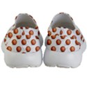 Orange Basketballs Kids Lightweight Slip Ons View4