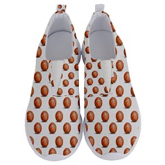 Orange Basketballs No Lace Lightweight Shoes by mccallacoulturesports