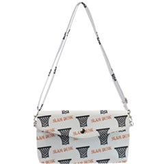 Slam Dunk Baskelball Baskets Removable Strap Clutch Bag by mccallacoulturesports