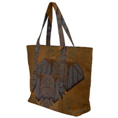 Wonderful Elephant Zip Up Canvas Bag by FantasyWorld7