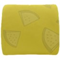 Yellow Pineapple Background Back Support Cushion View1