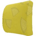 Yellow Pineapple Background Back Support Cushion View3