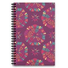 Circle Pattern 5 5  X 8 5  Notebook by designsbymallika