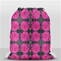 Roses Fleurs Abstrait Drawstring Bag (Small) View2
