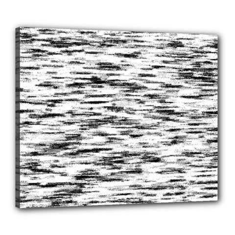 Texture Noir/gris Canvas 24  X 20  (stretched) by kcreatif