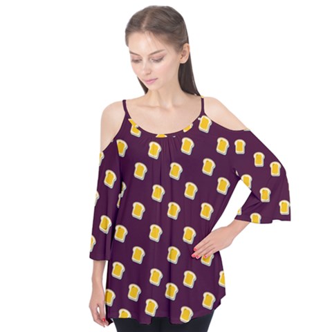 I Love Bread Flutter Tees by designsbymallika