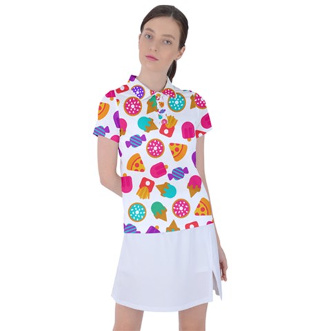 Candies Are Love Women s Polo Tee by designsbymallika
