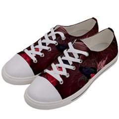 Wonderful Crow Women s Low Top Canvas Sneakers by FantasyWorld7