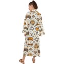 Animal Patterns Safari Maxi Kimono View2