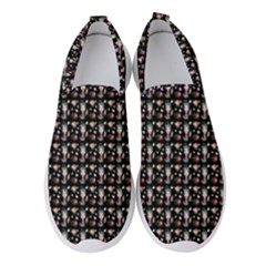 Chrix Pat Black Women s Slip On Sneakers by snowwhitegirl