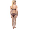 Chrix Pat Russet Twist Bandeau Bikini Set View2