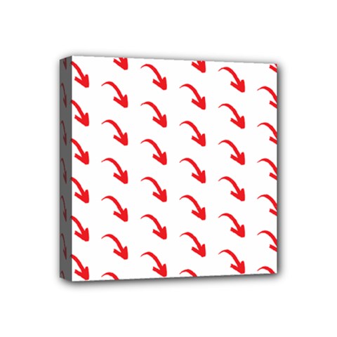 Create Your Own Custom Online Full Print Blank Template Mini Canvas 4  X 4  (stretched) by startdesign