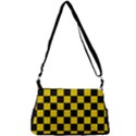 Checkerboard Pattern Black and Yellow Ancap Libertarian Multipack Bag View3