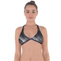 Photo Lumière Noir/Gris Halter Neck Bikini Top View1