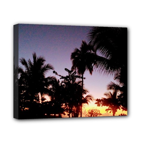 Puerto Rico Sunset Canvas 10  X 8  (stretched) by StarvingArtisan