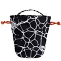 Neurons Braid Network Wattle Yarn Drawstring Bucket Bag View1