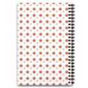 Background Flowers Multicolor 5.5  x 8.5  Notebook View2